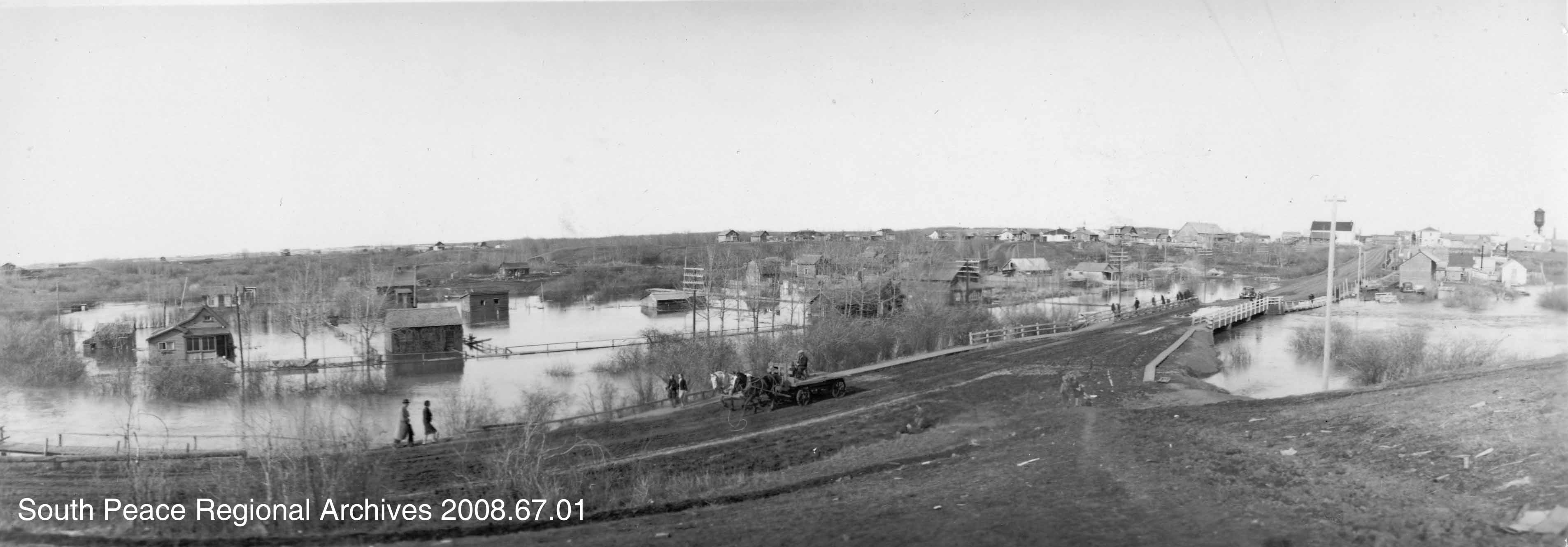 Bear Creek Flood 1930's