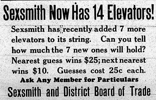 Sexsmith Sentinel ~ February 2, 1950