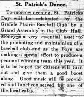 Grande Prairie Herald ~ March 16, 1915