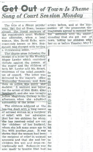 Grande Prairie Herald Tribune ~ April 20, 1939