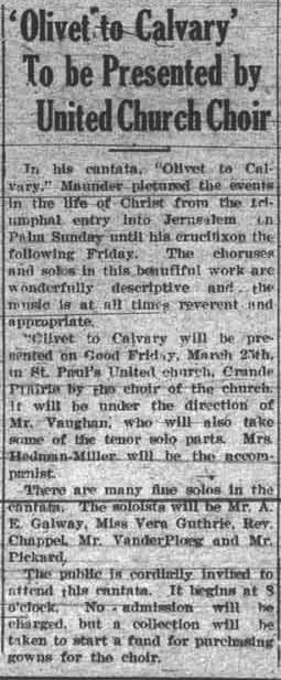 Grande Prairie Herald - March 25, 1932